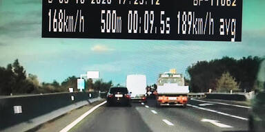 Drogen-Lenker im Burgenland mit 209 km/h gestoppt