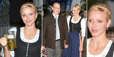 Monaco-F&uuml;rstin im sch&ouml;nsten z&uuml;nftigen Outfit