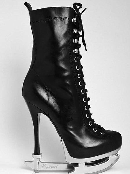 Schlittschuhe als High-Heels von DSquared2