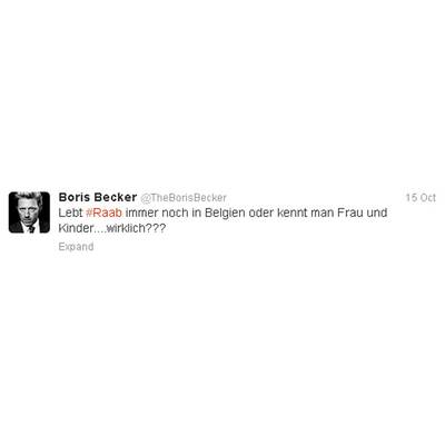 Boris Beckers Twitter-Attacken zum Nachlesen