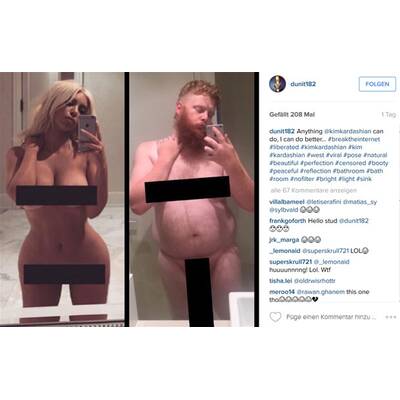 Kim Kardashian: So lacht das Netz über ihr Nackt-Selfie