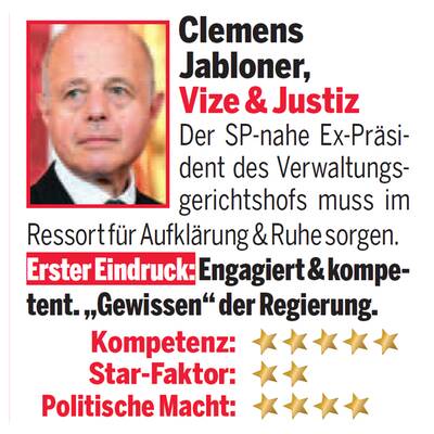 Alles neu: Die Minister im Check