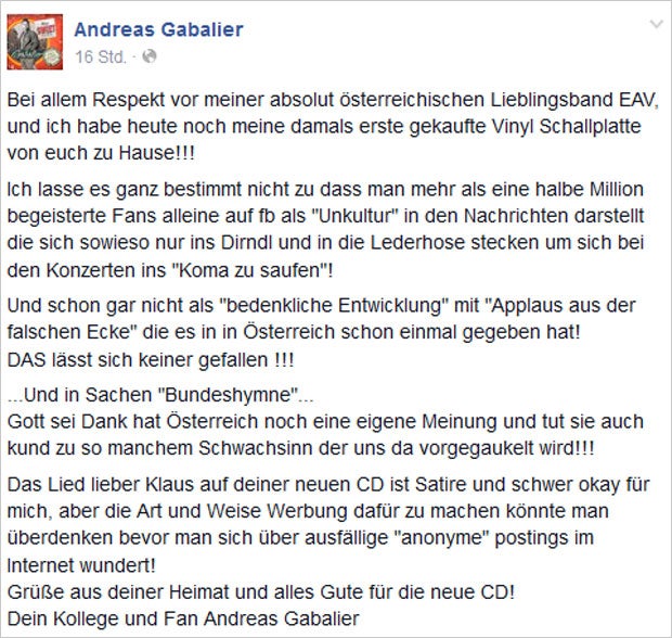 Andreas Gabalier