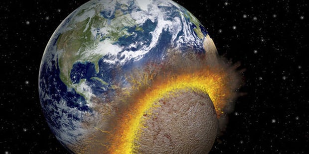 Forscher warnt: Mond kollidiert mit der Erde