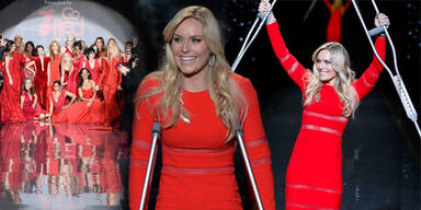 Lindsey Vonn bei Go Red-Show