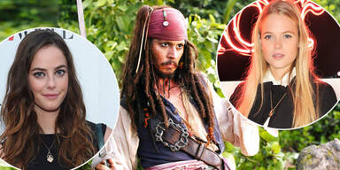 Gabriella Wilde, Johnny Depp, Kaya Scodelario