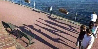 Auf diesem Bild stimmt etwas nicht