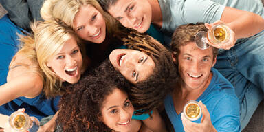 Freunde sind das  gr&ouml;&szlig;te  Gl&uuml;ck