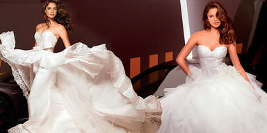 Ronaldo-Freundin im Hochzeitskleid