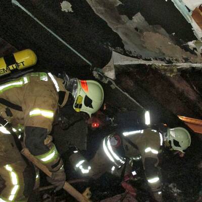 Brand zerstört Wohnhaus