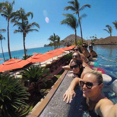 Lindsey Vonns heißes Training im Urlaub