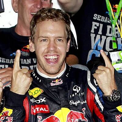 So jubeln Vettel und seine Fans