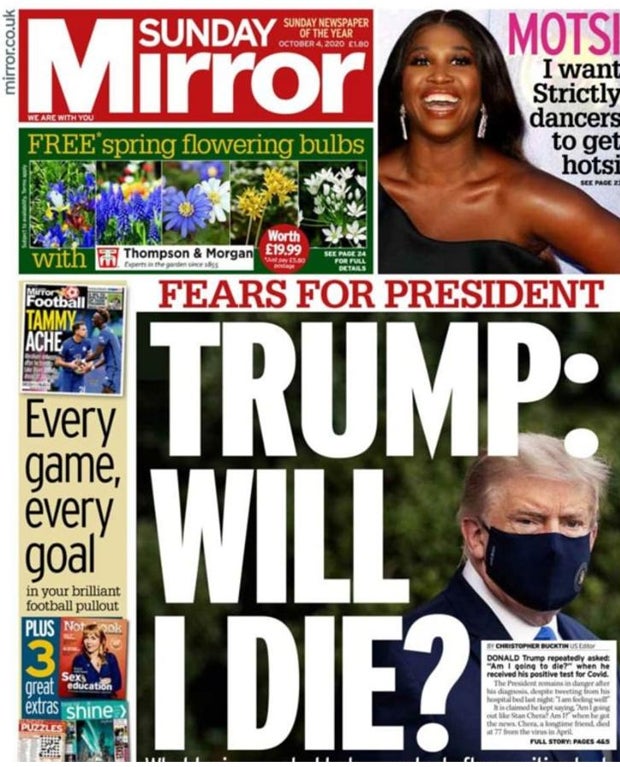 Trump hatte Todesangst: 'Werde ich sterben?'