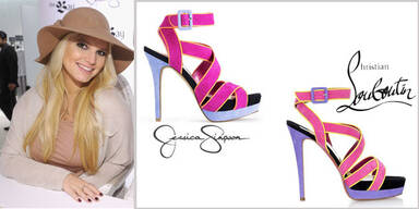 Jessica Simpson designt Kopie von Louboutins