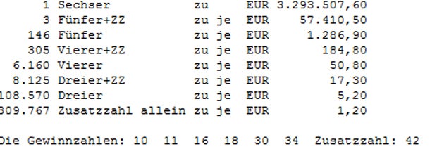 Wiener knackte Lotto-Doppeljackpot