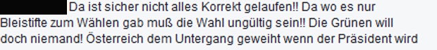 FPÖ-Fans wittern Wahlfälschung