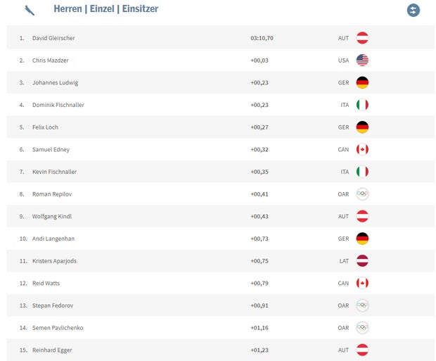 Gleirscher holt 1. Gold für Österreich!