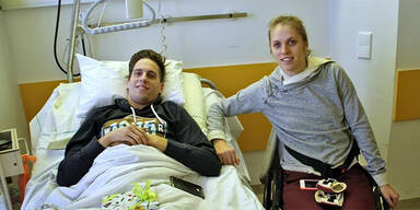 Kira Gr&uuml;nberg besuchte Lukas M&uuml;ller