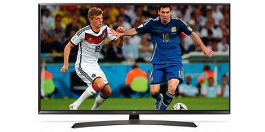 LG-UHD-Smart-TV Fu&szlig;ball-WM-Fernseher