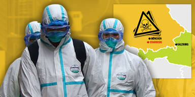 Coronavirus nur 160 Kilometer von Austro-Grenze