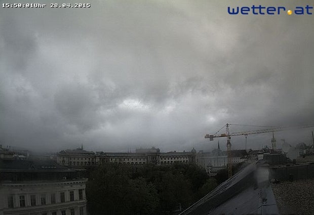Sturm bläst uns den Frühling weg