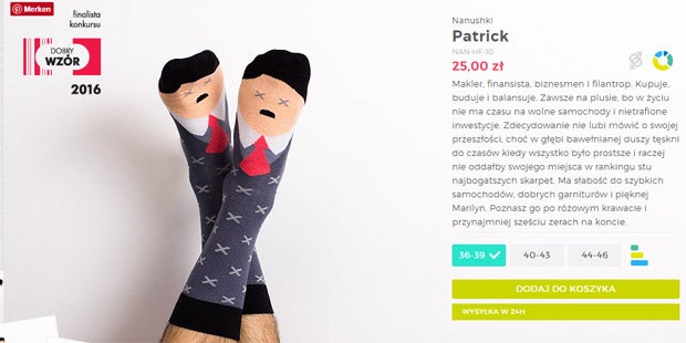 Socke Patrick Hitler