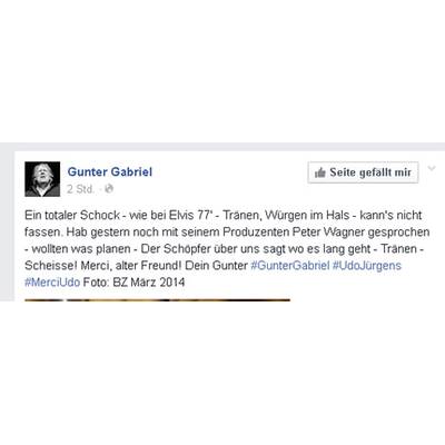 So wird im Internet um Udo Jürgens getrauert