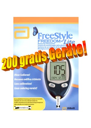 Weltdiabetestag Blutzucker-Messgeräte Abbott Diabetes Care