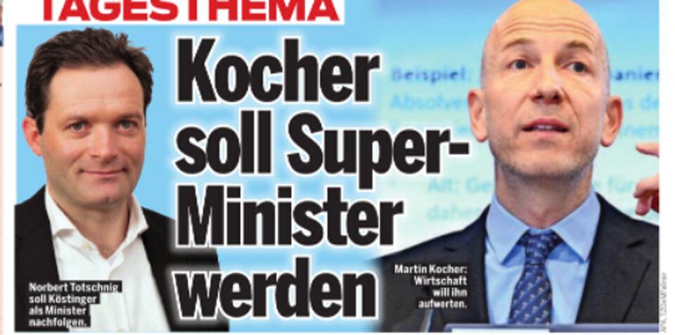 Regierungsumbildung: ÖSTERREICH wusste es schon gestern Abend