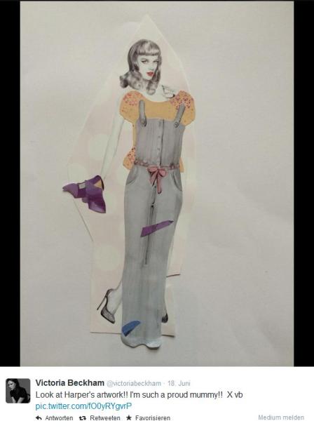 Harper und Victoria Beckham