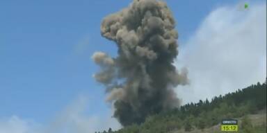 Vulkanausbruch auf Kanareninsel La Palma