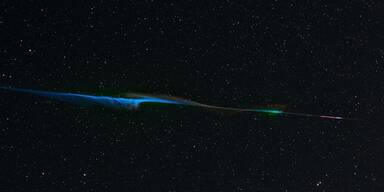 Sensation: Meteor &uuml;ber &Ouml;sterreich gesichtet