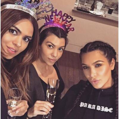 Stars feiern Silvester 2016