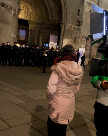 Impf-Gegner wollen Stephansdom stürmen