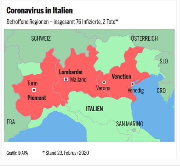 Italien riegelt wie China ganze Städte ab