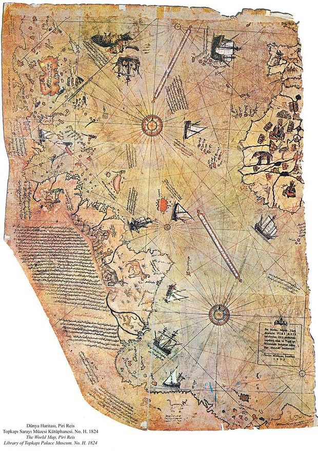 500 Jahre alte Weltkarte gibt Rätsel auf