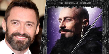 Hugh Jackman in "Pan"