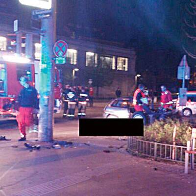 Horror-Unfall am Wiener Gürtel