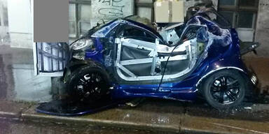 Mann überschlug sich mit Pkw: Intensivstation