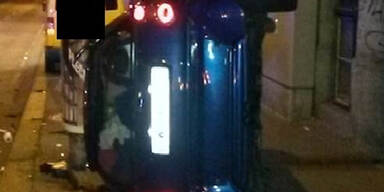 Mann überschlug sich mit Pkw: Intensivstation