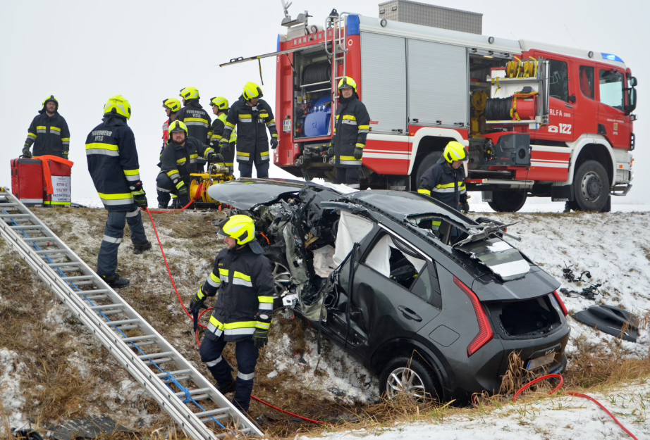 Unfall B2 Niederösterriech