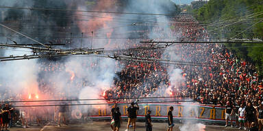 Fan-Party: So feiern die Ungarn