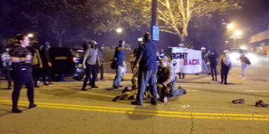 Unruhen Mahnwache Uni