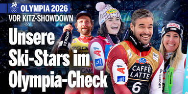 Vor Kitzbühel-Showdown: Unsere Ski-Stars im Olympia-Check