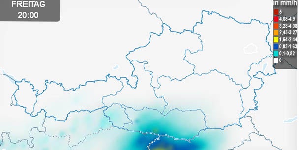 Heftiger Wintereinbruch wird erwartet