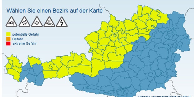 Jetzt kommen die Unwetter