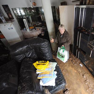 Schwere Unwetter in Frankreich