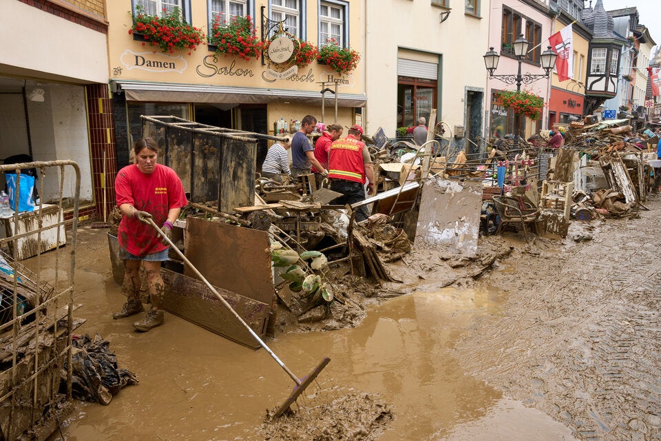 Unwetter in Deutschland