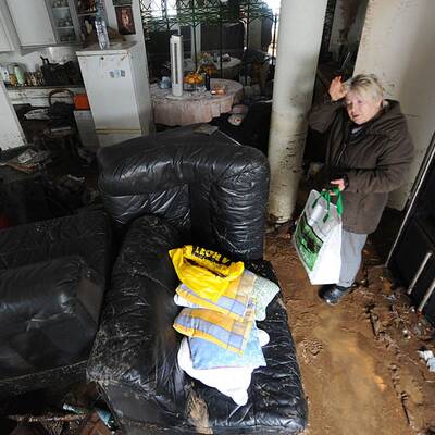 Schwere Unwetter in Frankreich