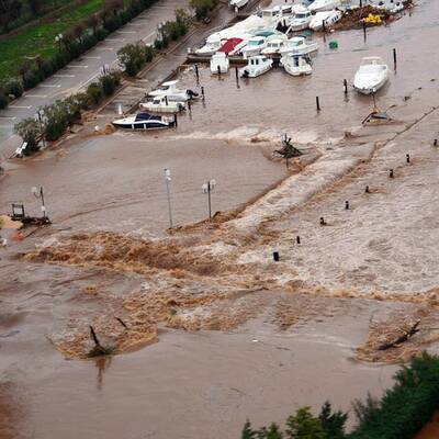Schwere Unwetter in Frankreich